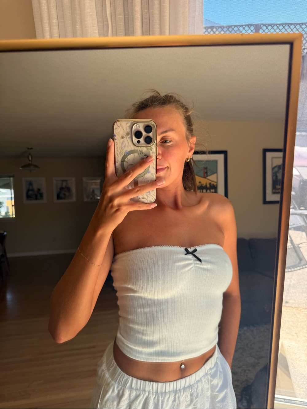 Princess Polly White Tube Top